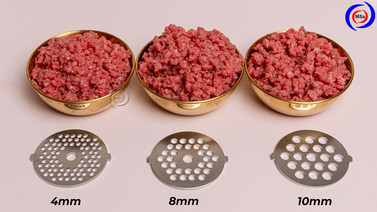 Kích thước mặt sàn và thịt xay thành phẩm Kích thước mặt sàn và thịt xay thành phẩm