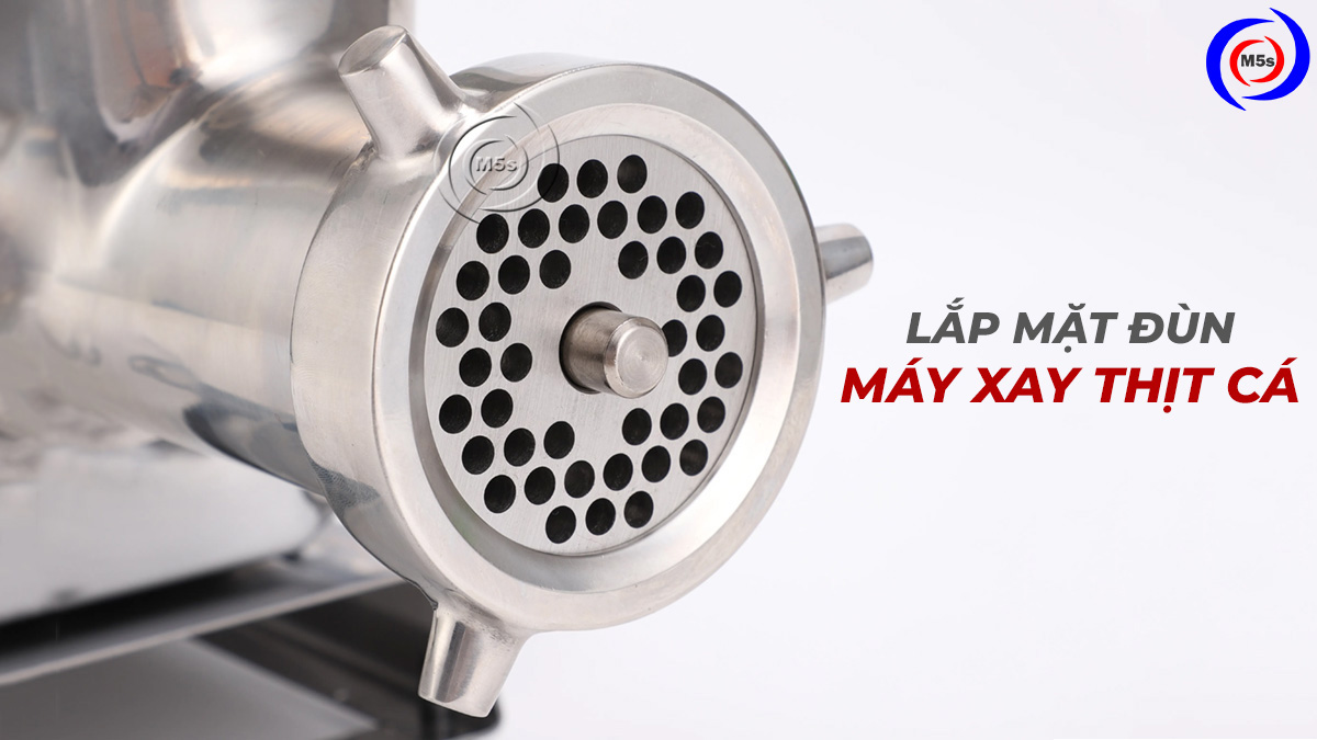 Lắp mặt đùn máy xay thịt công nghiệp Lắp mặt đùn máy xay thịt công nghiệp