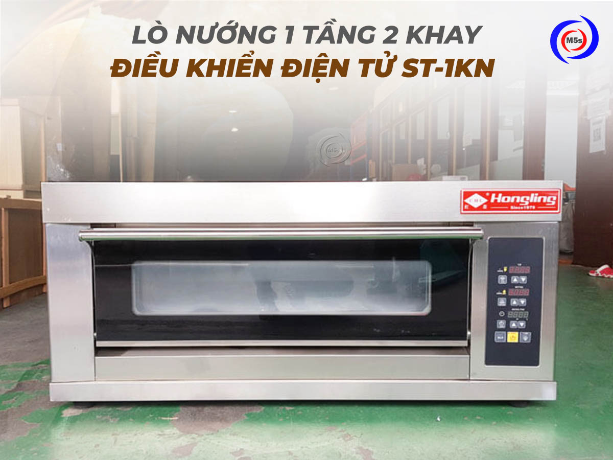 lò nướng 1 tầng 2 khay điều khiển điện tử ST-1KN lò nướng 1 tầng 2 khay điều khiển điện tử ST-1KN