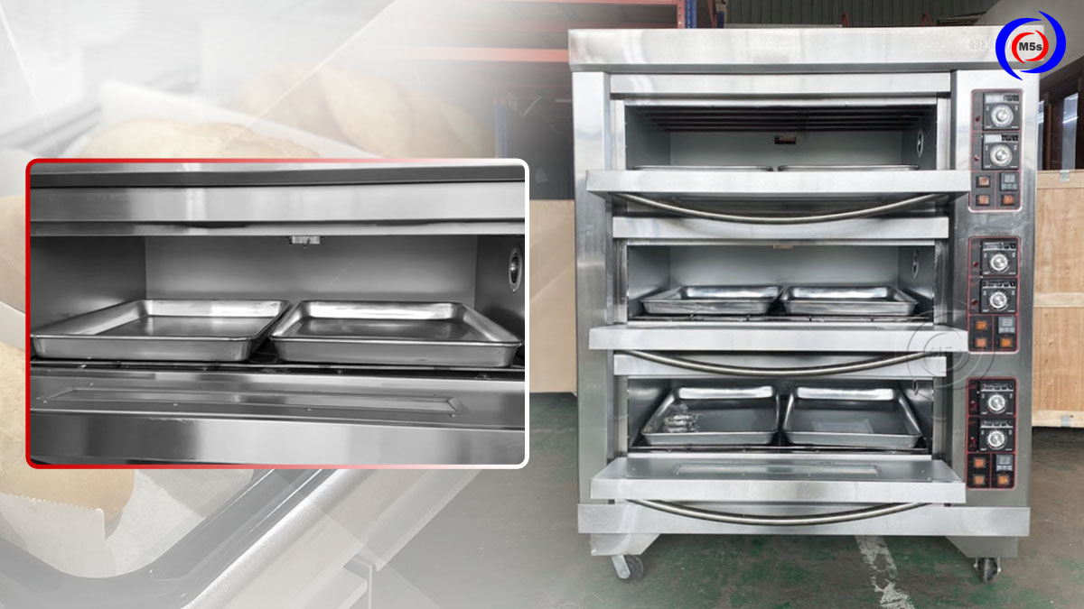 Lò nướng bánh công nghiệp tầng Lò nướng bánh công nghiệp tầng