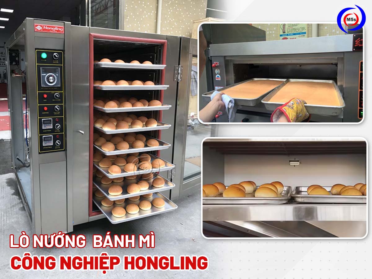 Lò nướng bánh mì công nghiệp Hongling Lò nướng bánh mì công nghiệp Hongling