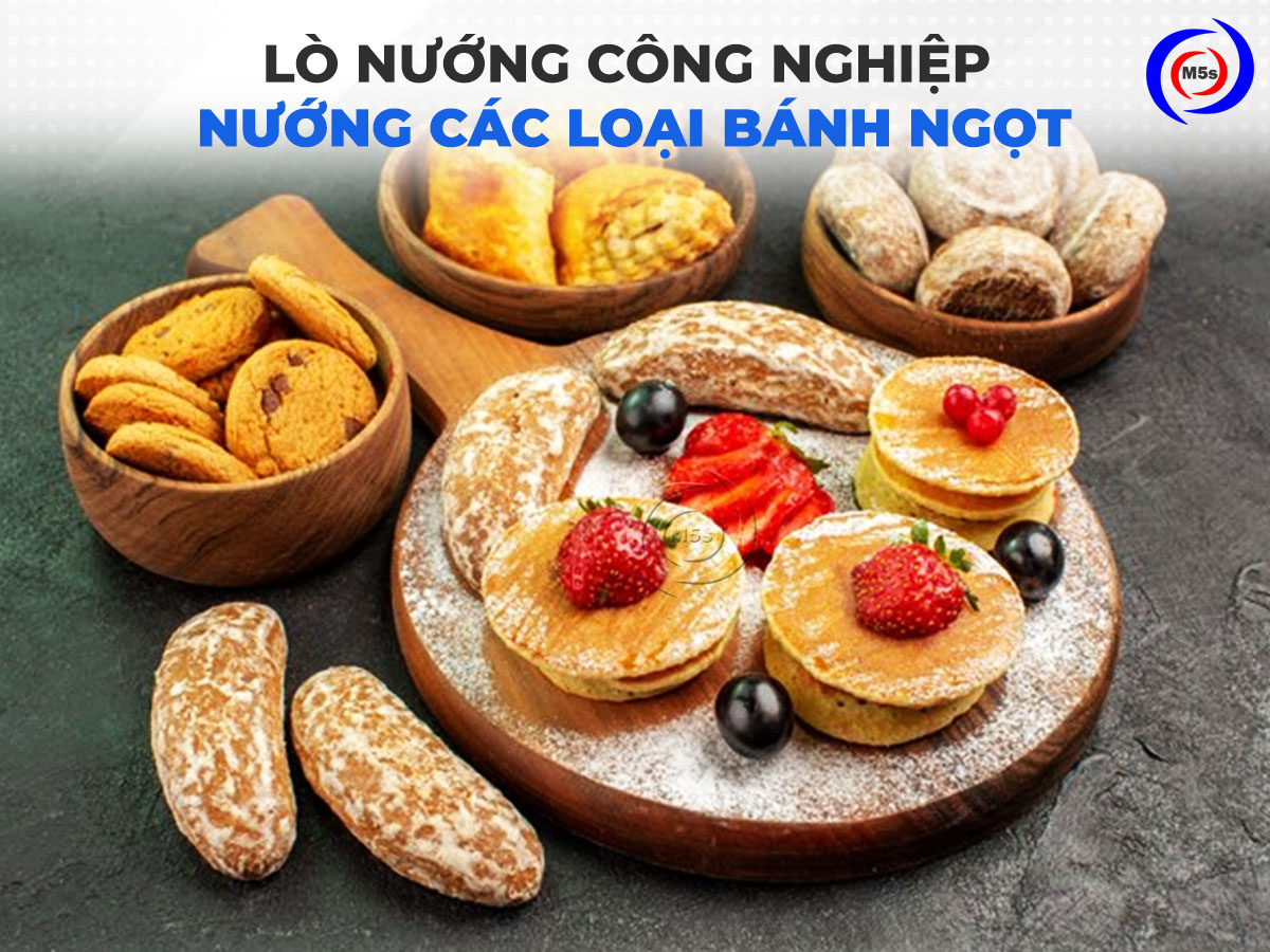 Lò nướng công nghiệp nướng các loại bánh ngọt khác Lò nướng công nghiệp nướng các loại bánh ngọt khác