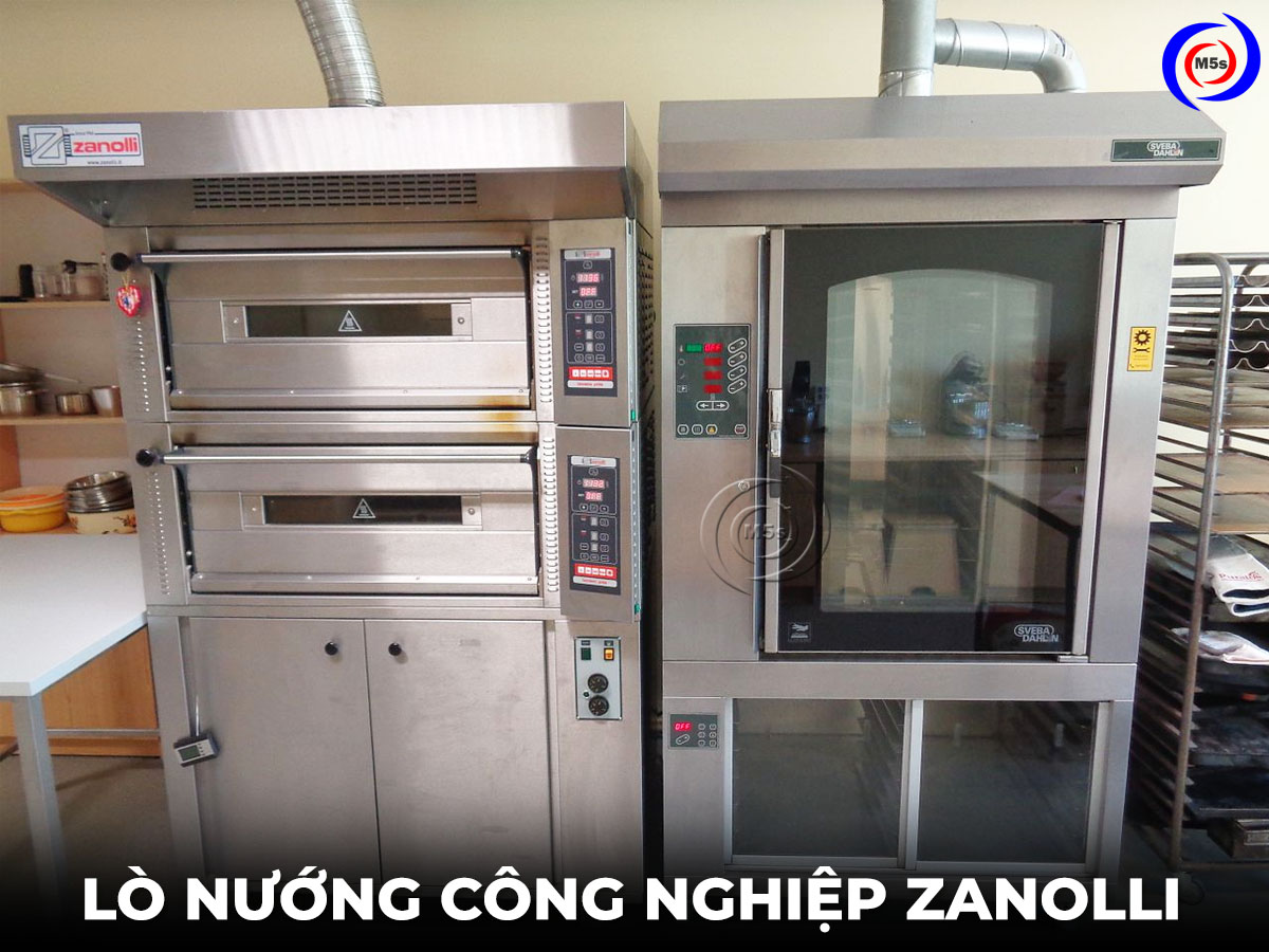 Lò nướng công nghiệp Zanolli Lò nướng công nghiệp Zanolli