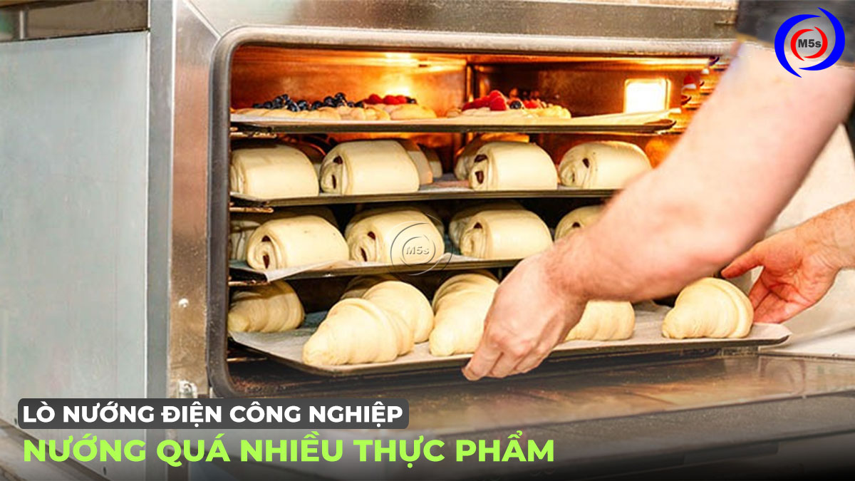 Lò nướng dùng điện công nghiệp bị quá tải Lò nướng dùng điện công nghiệp bị quá tải