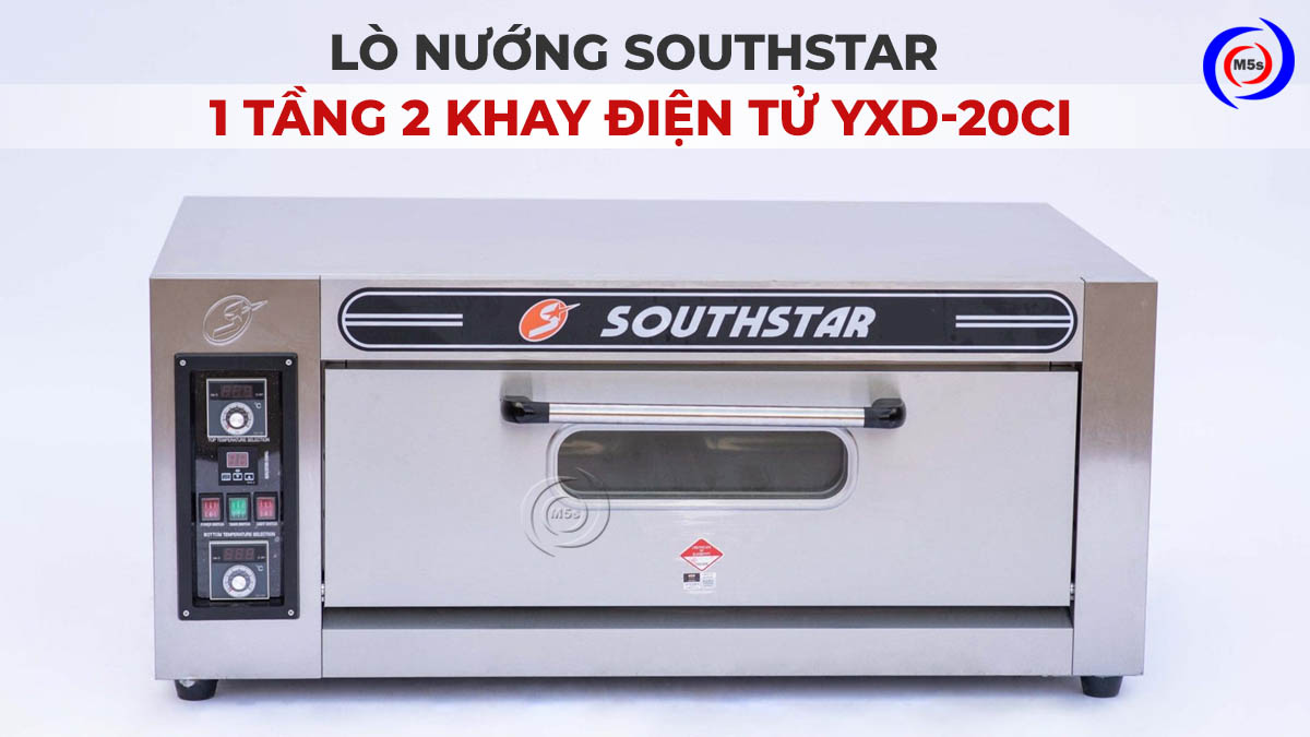 Lò nướng Southstar 1 tầng 2 khay điện tử YXD-20CI Lò nướng Southstar 1 tầng 2 khay điện tử YXD-20CI