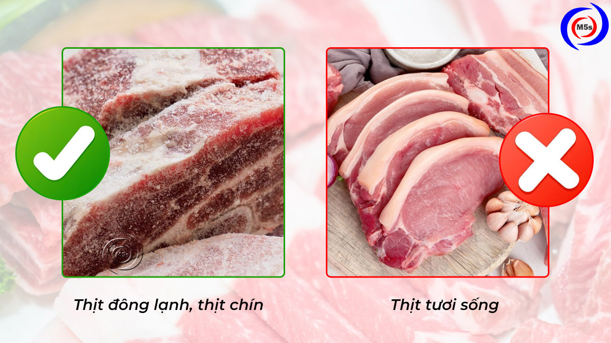thịt đông lạnh, thịt tươi sống thịt đông lạnh, thịt tươi sống