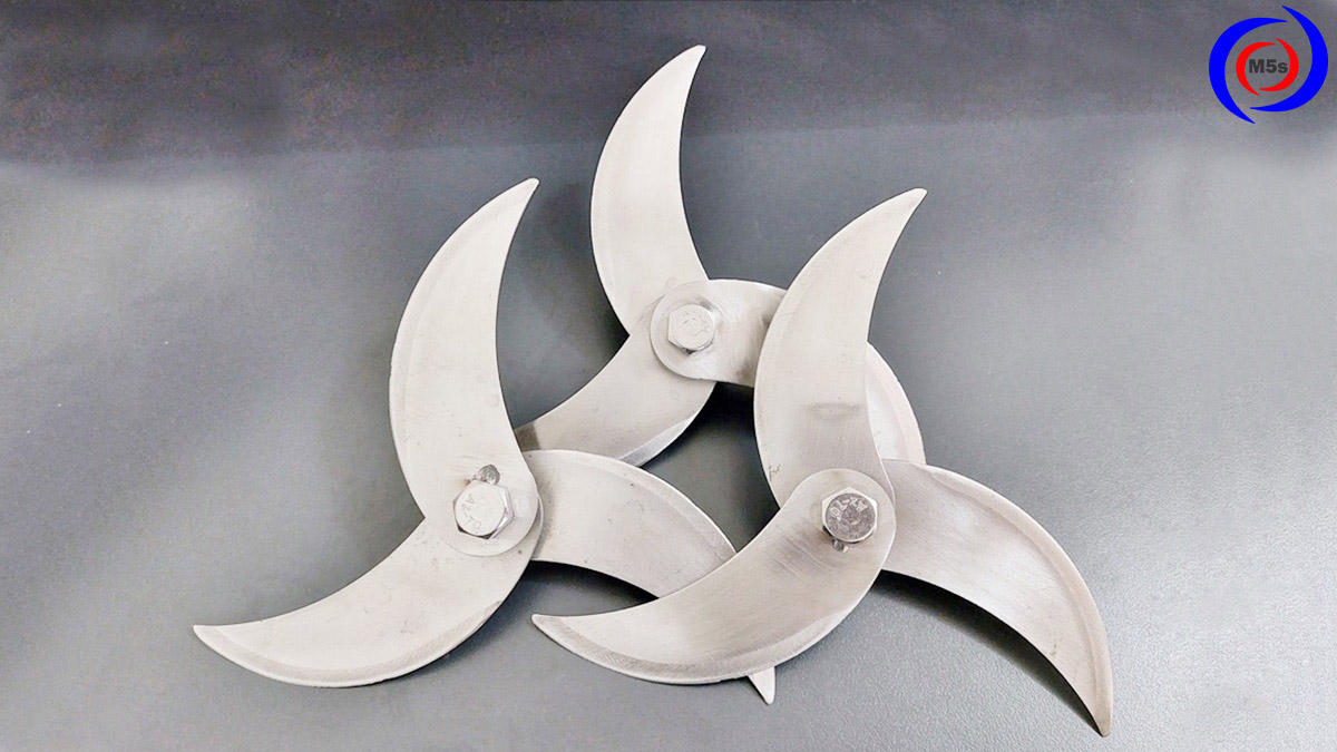 Lưỡi dao cố định máy xay giò chả Lưỡi dao cố định máy xay giò chả