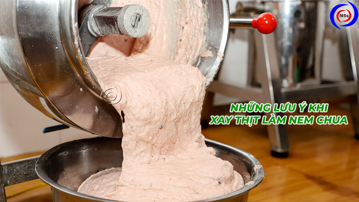 Làm nem chua từ máy xay giò chả Làm nem chua từ máy xay giò chả