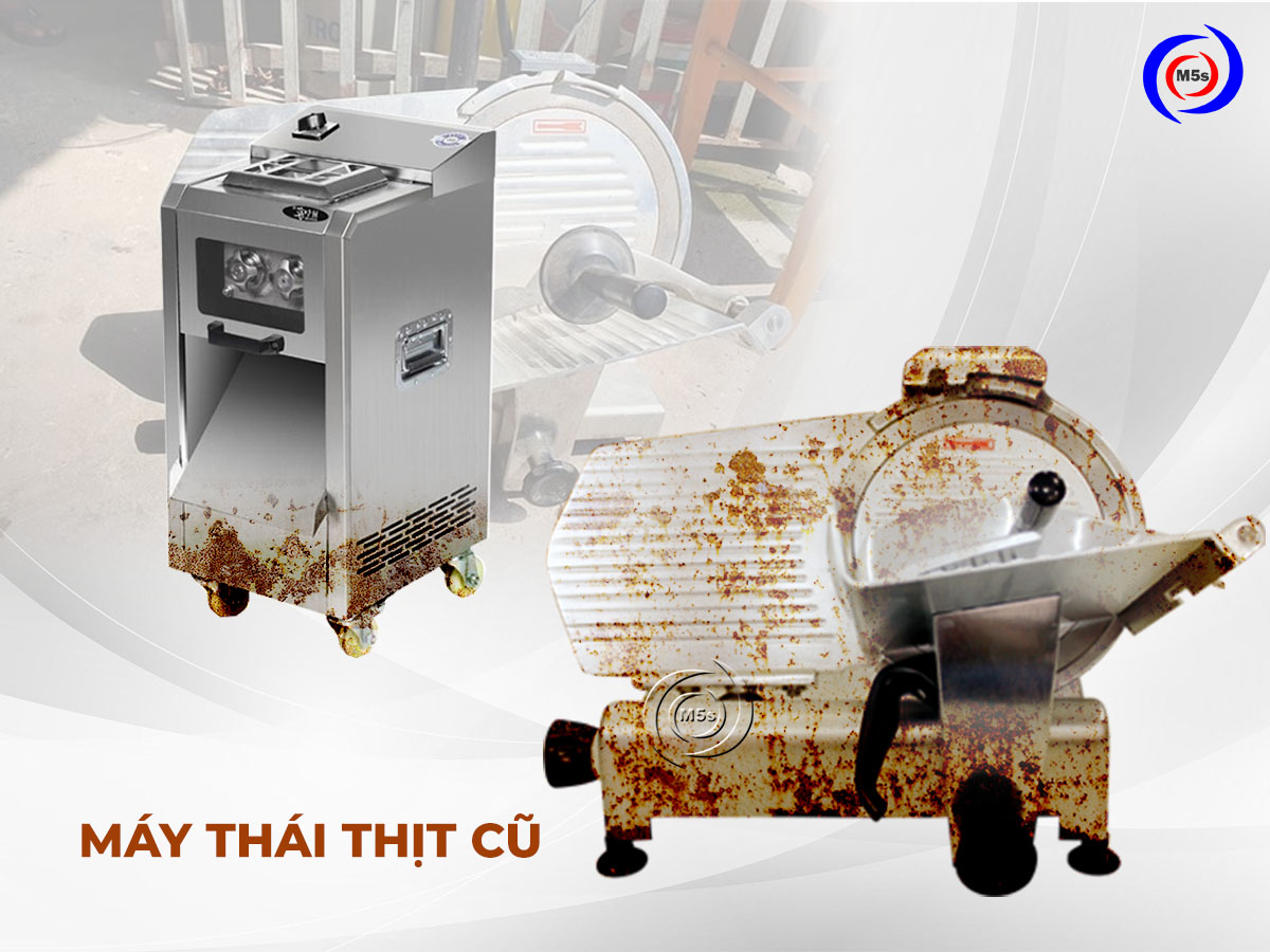 Máy thái thịt cũ Máy thái thịt cũ