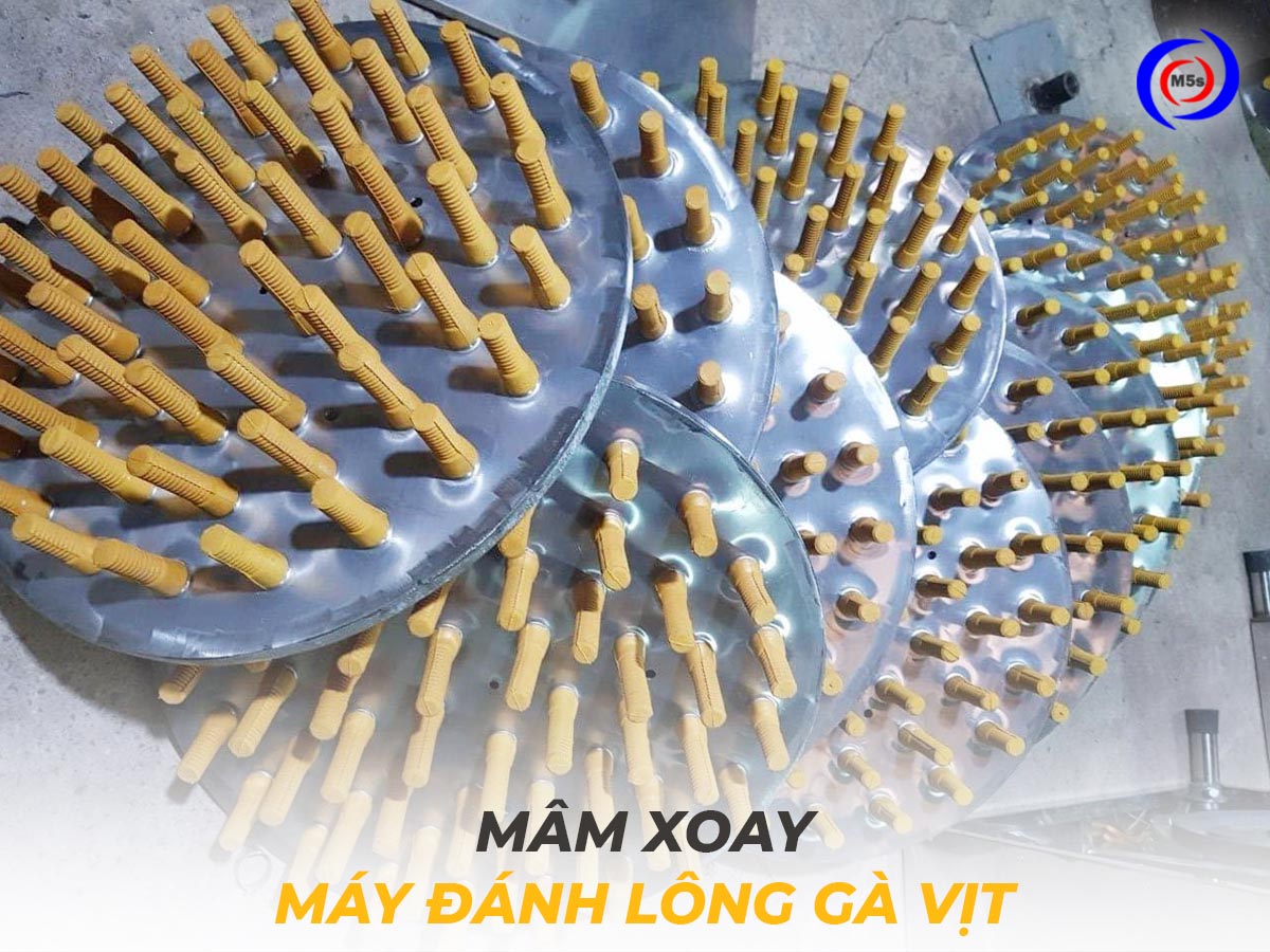 Mâm xoay máy vặt lông gà Mâm xoay máy vặt lông gà