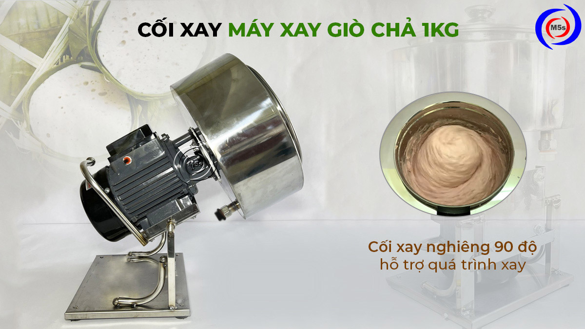 Máy làm chả lụa 1kg