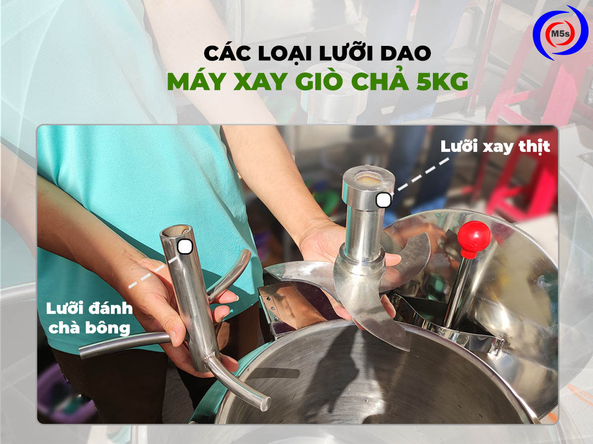 Lưỡi dao máy xay giò chả 5kg Lưỡi dao máy xay giò chả 5kg