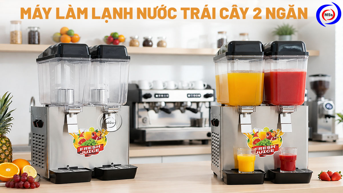 máy làm lạnh nước trái cây 2 ngăn máy làm lạnh nước trái cây 2 ngăn
