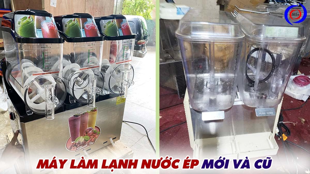máy làm lạnh nước trái cây cũ và mới máy làm lạnh nước trái cây cũ và mới