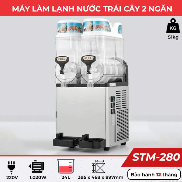 máy làm lạnh nước trái cây STM-280 máy làm lạnh nước trái cây STM-280