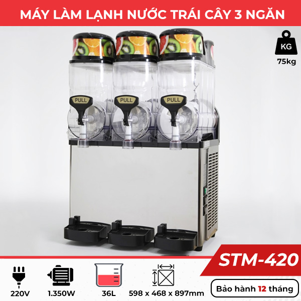 máy làm lạnh nước trái cây STM-420 máy làm lạnh nước trái cây STM-420