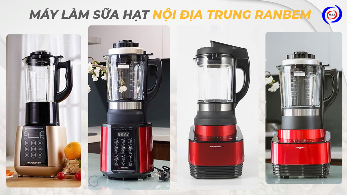 Máy làm sữa hạt nội địa Trung Ranbem Máy làm sữa hạt nội địa Trung Ranbem