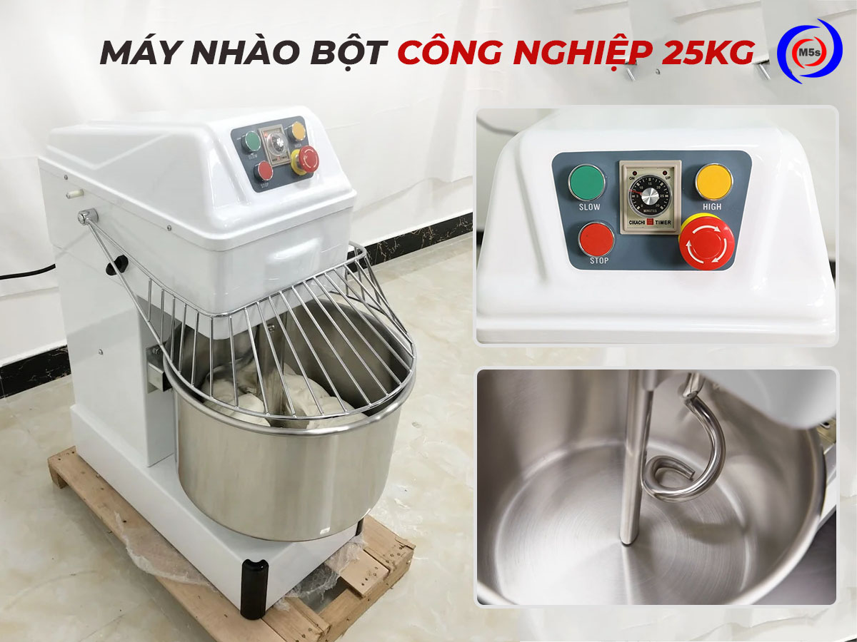Máy trộn bột bánh mì 20kg Hongling HS-50 Máy trộn bột bánh mì 20kg Hongling HS-50