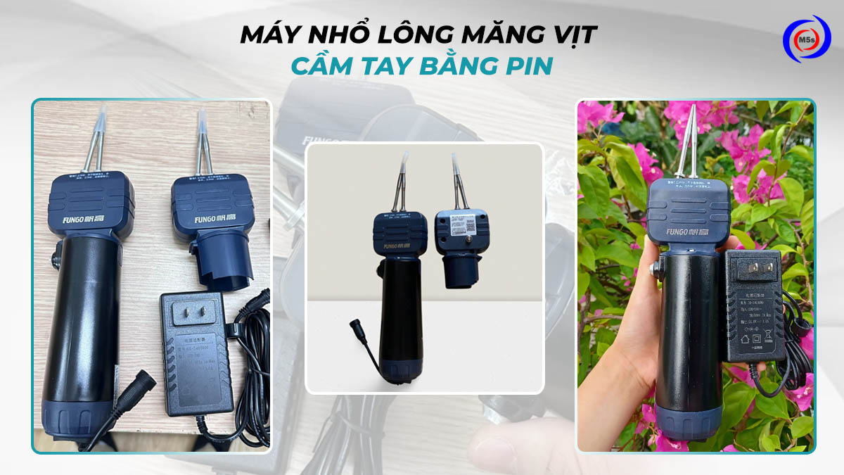Máy nhổ lông măng cầm tay dùng pin Máy nhổ lông măng cầm tay dùng pin