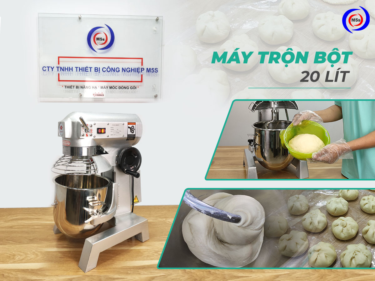 Máy trộn bột 20 lít Hongling B-20B Máy trộn bột 20 lít Hongling B-20B