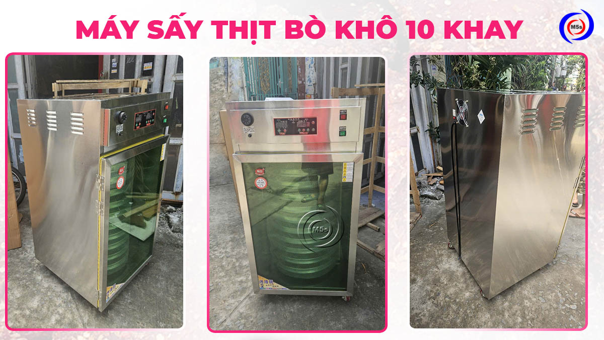 Máy sấy thịt khô công nghiệp ST-CHB10 Máy sấy thịt khô công nghiệp ST-CHB10