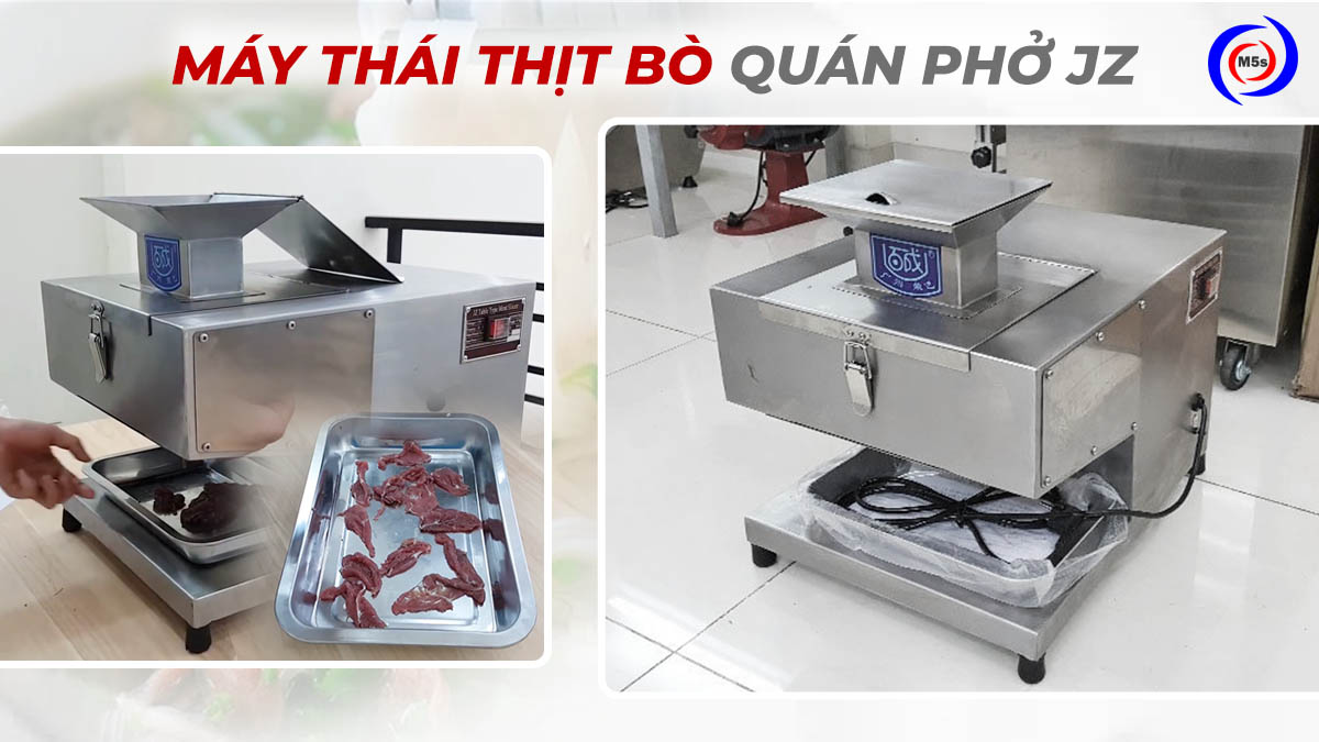 Máy thái thịt bò quán phở JZ Máy thái thịt bò quán phở JZ