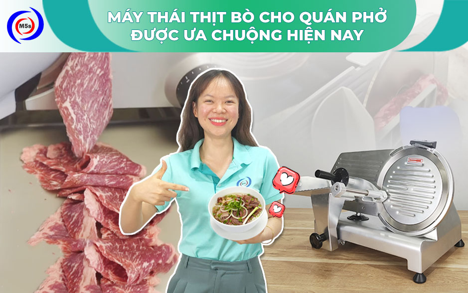 Máy thái thịt bò cho quán phở Máy thái thịt bò cho quán phở