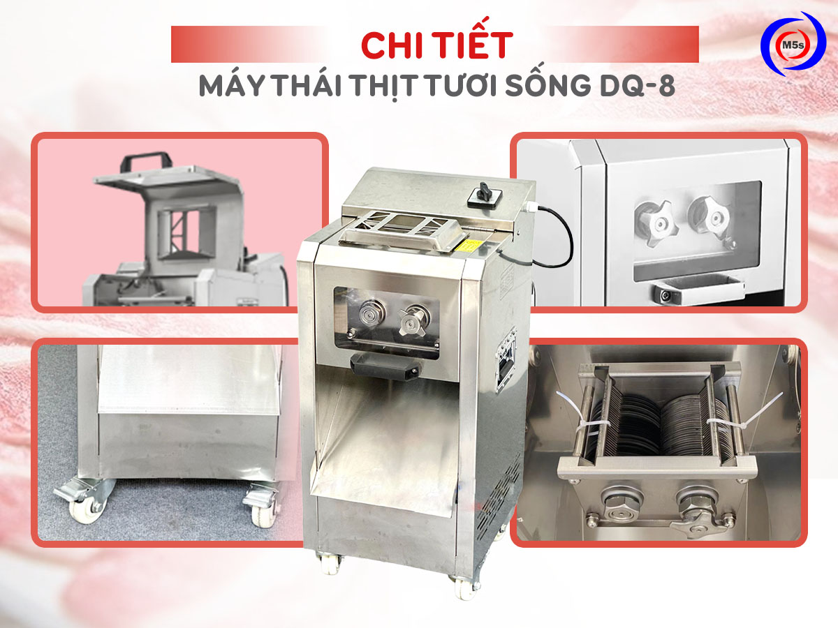 Máy thái thịt tươi sống DQ-8 Máy thái thịt tươi sống DQ-8