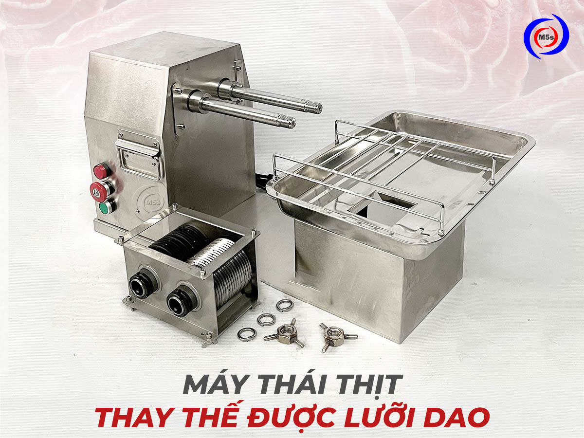 Máy thái thị thay thế được lưỡi dao Máy thái thị thay thế được lưỡi dao