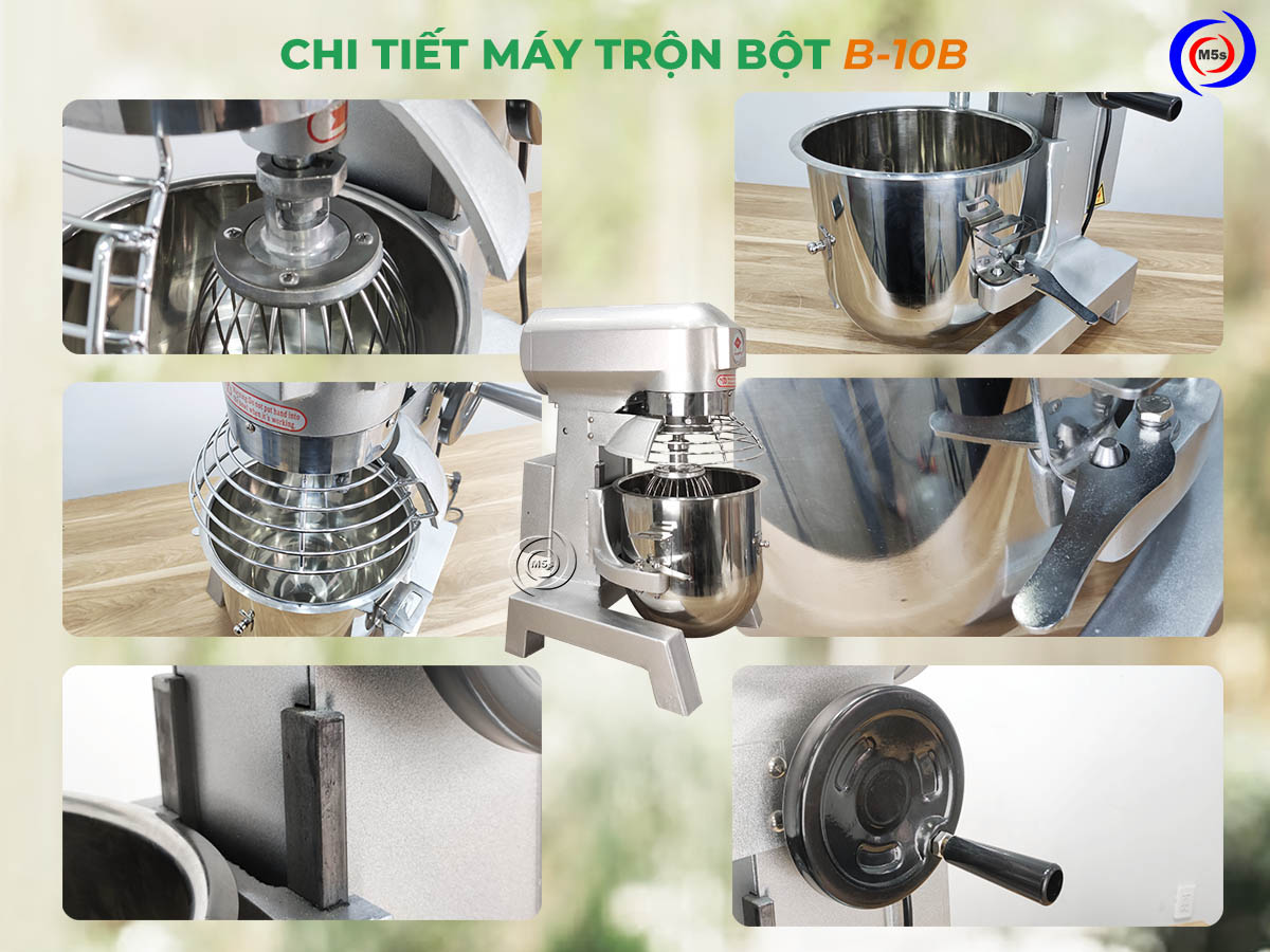 Máy trộn bột 10 lít Hongling B-10B Máy trộn bột 10 lít Hongling B-10B