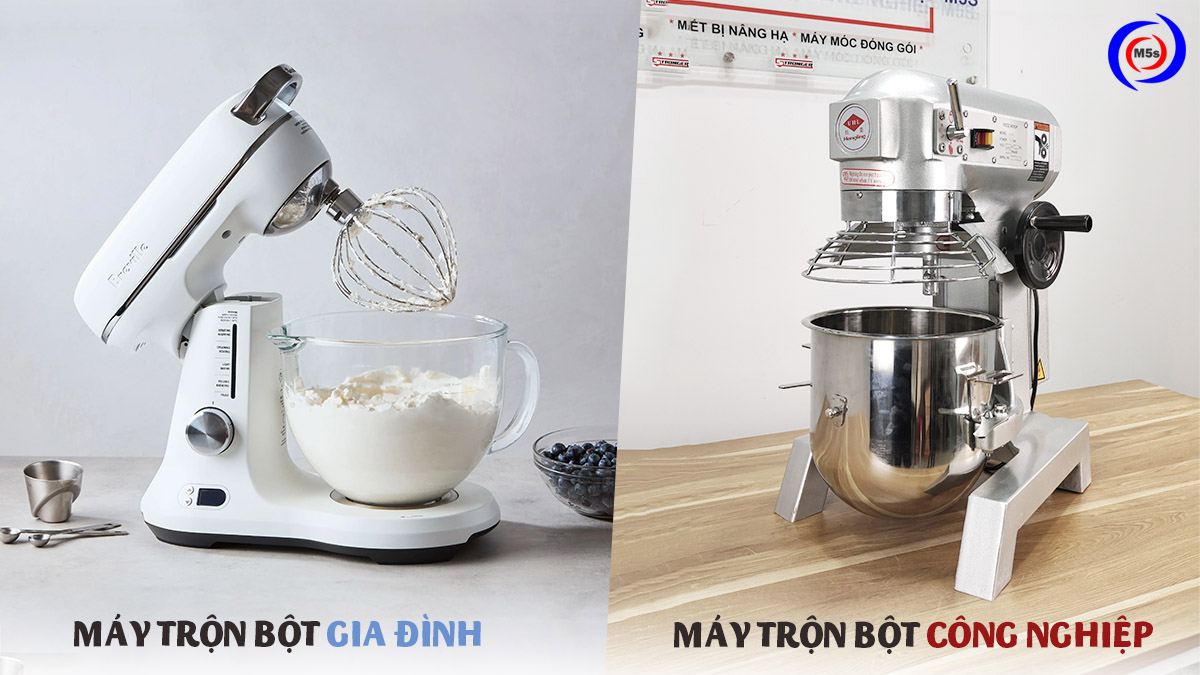 Máy trộn bột gia đình và máy trộn bột công nghiệp Máy trộn bột gia đình và máy trộn bột công nghiệp