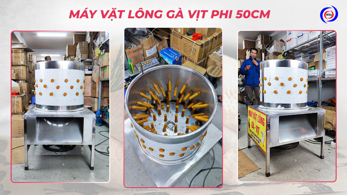 Máy vặt lông gà phi 50cm Máy vặt lông gà phi 50cm
