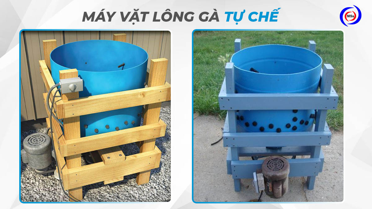 Máy vặt lông gà tự chế Máy vặt lông gà tự chế