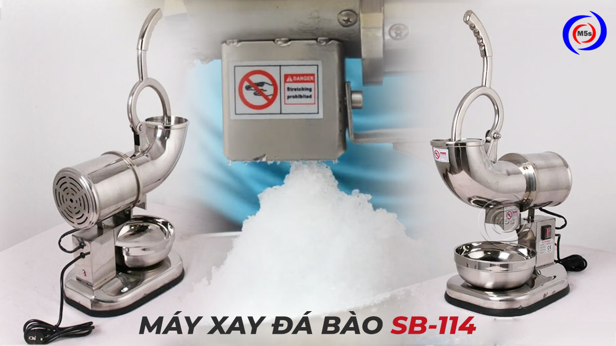 Máy bào đá 2 lưỡi SB-114 Máy bào đá 2 lưỡi SB-114