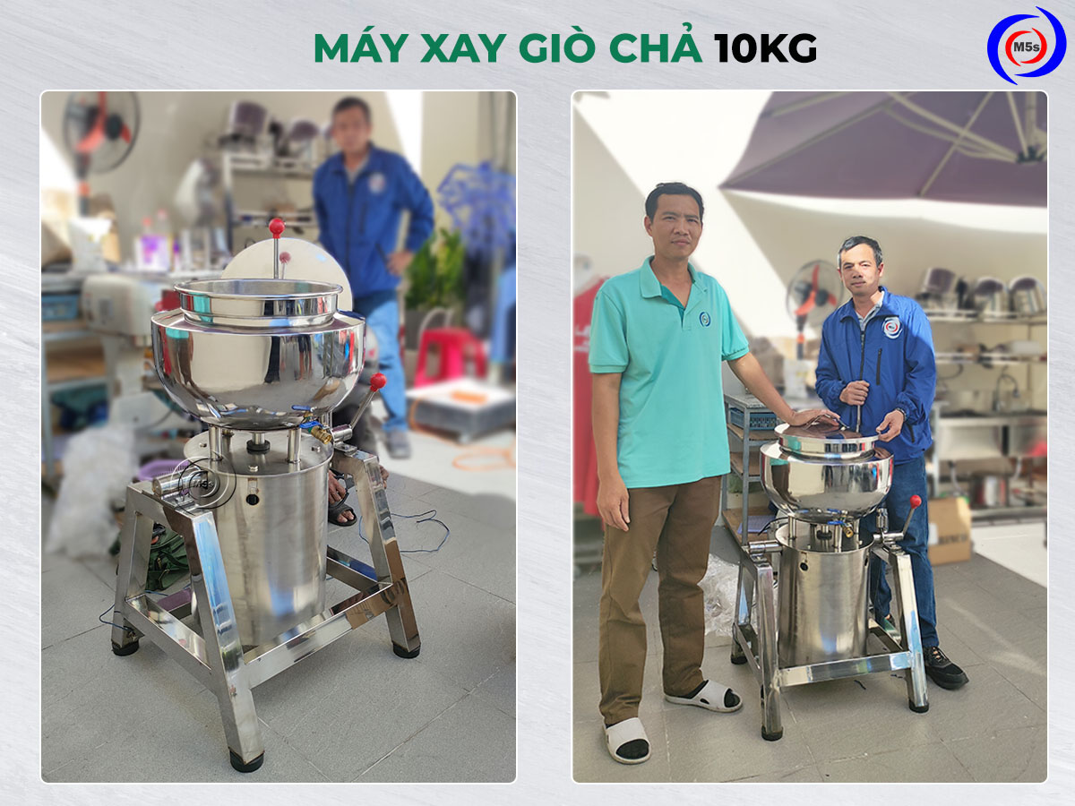 máy xay giò chả 10kg