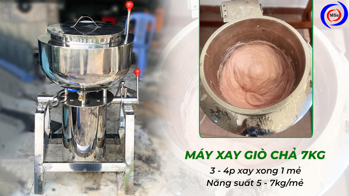 Máy xay giò chả 7kg Máy xay giò chả 7kg