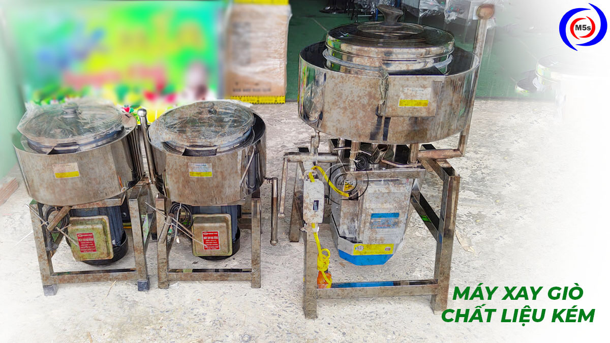 Máy xay giò chả kém chất lượng Máy xay giò chả kém chất lượng