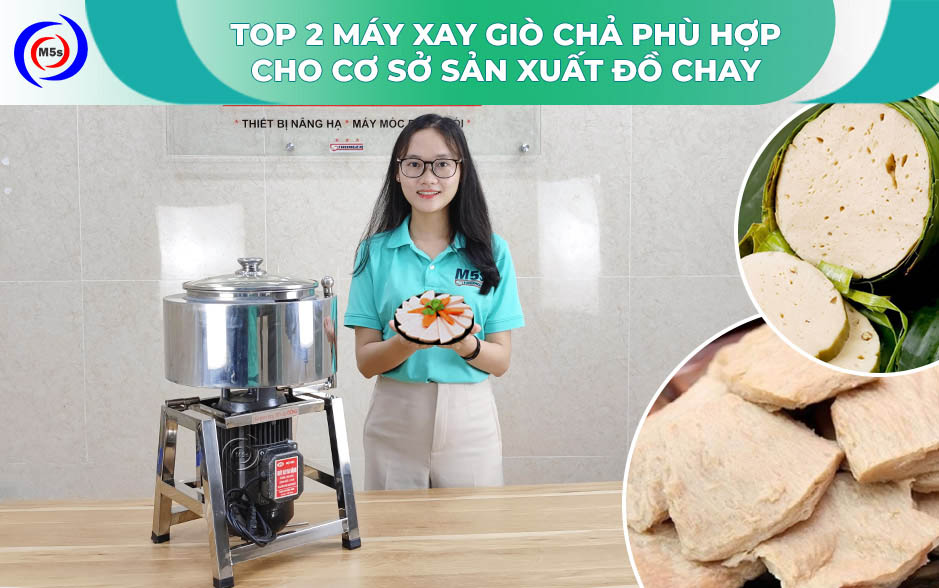 Máy xay giò chả làm đồ chay Máy xay giò chả làm đồ chay