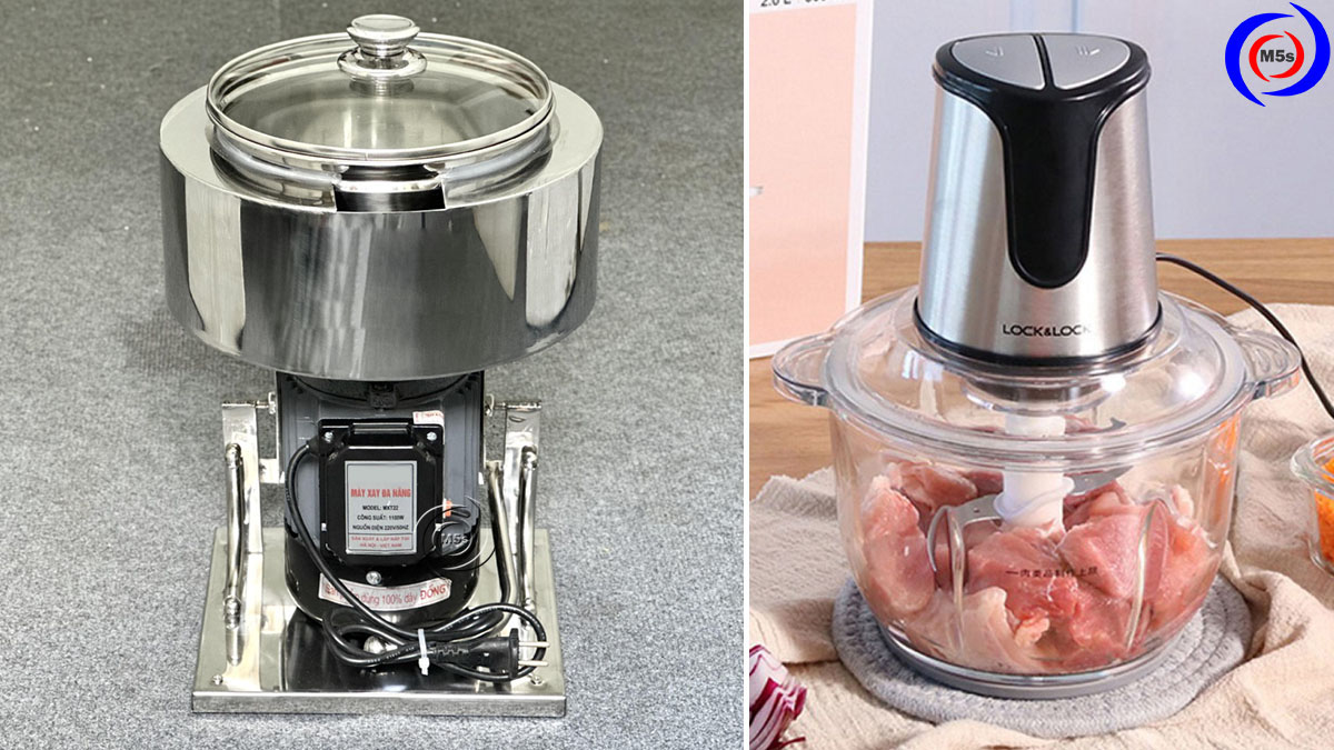 Máy xay thịt làm giò sống Máy xay thịt làm giò sống