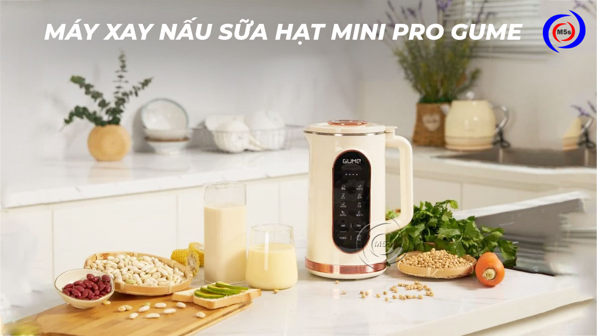 Máy nấu sữa hạt mini Hàn Quốc Pro Gume Máy nấu sữa hạt mini Hàn Quốc Pro Gume