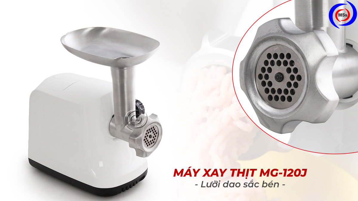 Máy xay thịt công nghiệp MG-120J Máy xay thịt công nghiệp MG-120J