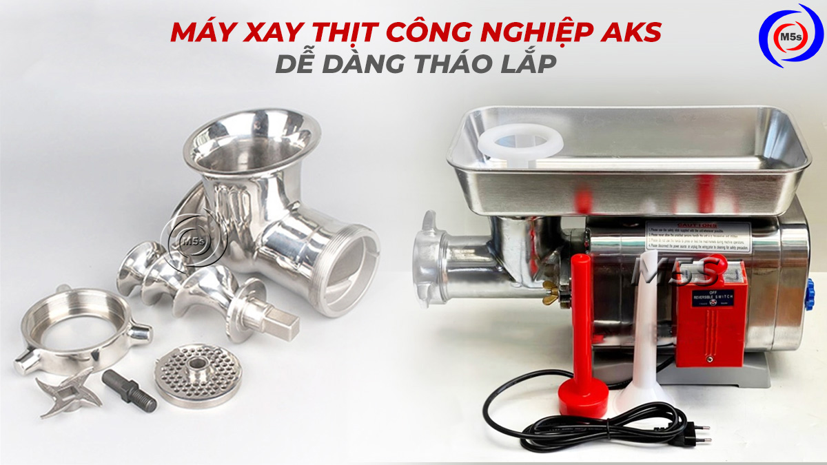 Máy xay thịt công nghiệp dễ dàng tháo lắp Máy xay thịt công nghiệp dễ dàng tháo lắp