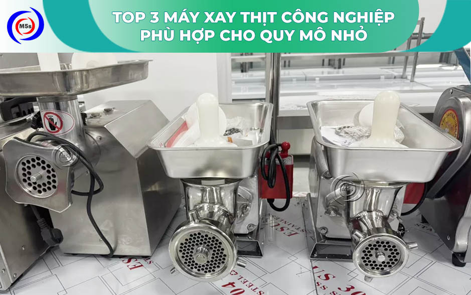 Máy xay thịt công nghiệp cho quy mô nhỏ Máy xay thịt công nghiệp cho quy mô nhỏ