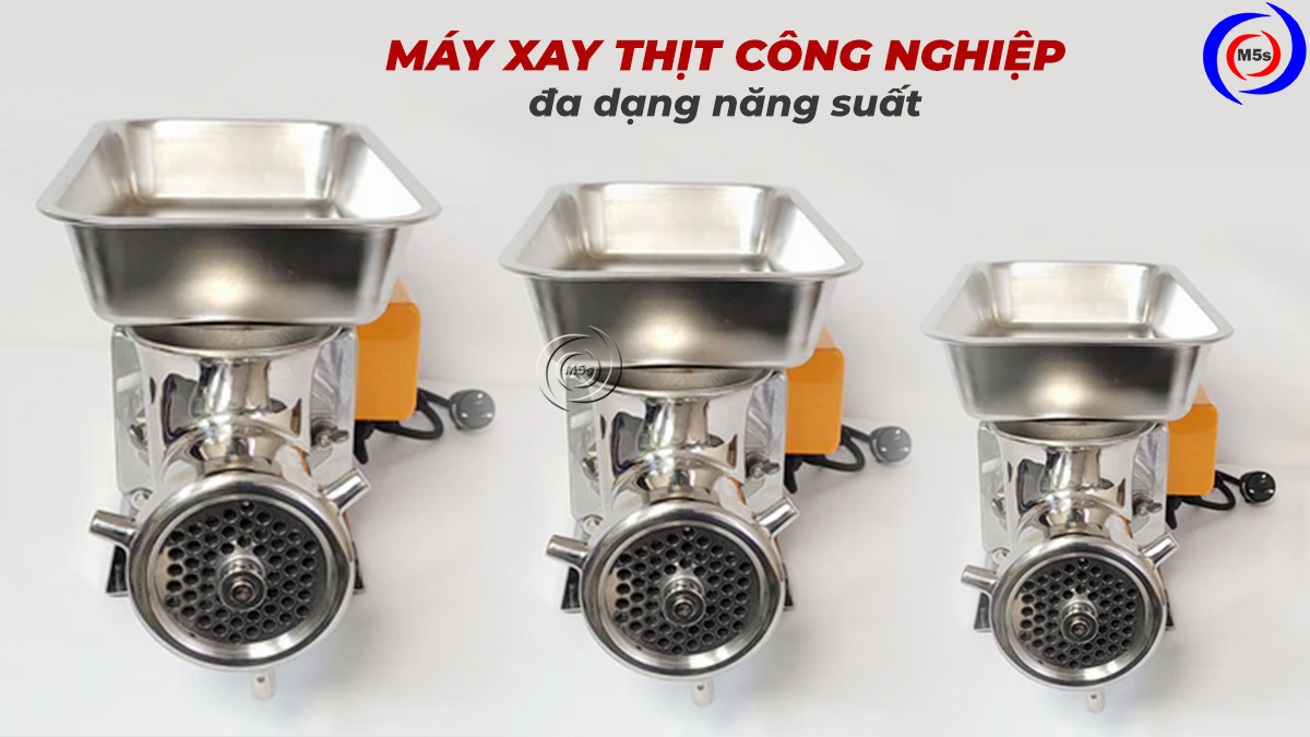 Năng suất máy xay thịt công nghiệp Năng suất máy xay thịt công nghiệp