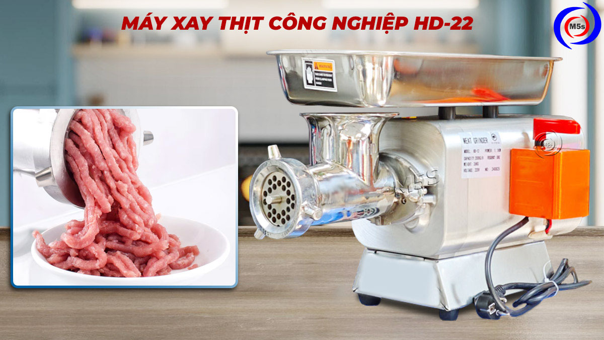 Thành phẩm máy xay thịt công nghiệp HD-22 Thành phẩm máy xay thịt công nghiệp HD-22