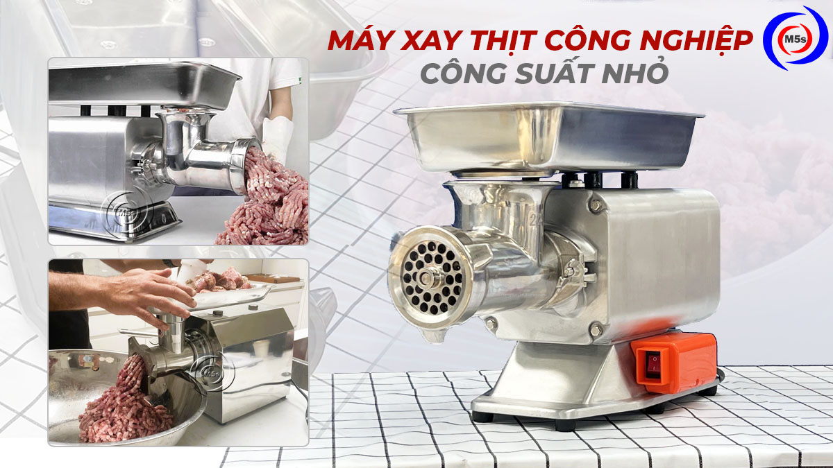 Máy xay thịt công nghiệp loại nhỏ Máy xay thịt công nghiệp loại nhỏ
