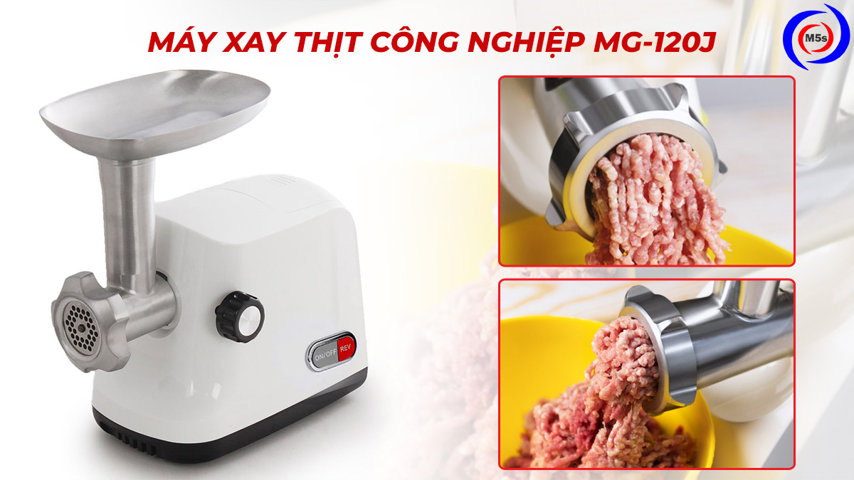 Máy xay thịt công nghiệp MG-120J Máy xay thịt công nghiệp MG-120J