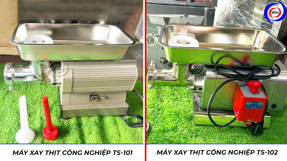 So sánh máy xay thịt công nghiệp ts-101 và ts-102 So sánh máy xay thịt công nghiệp ts-101 và ts-102