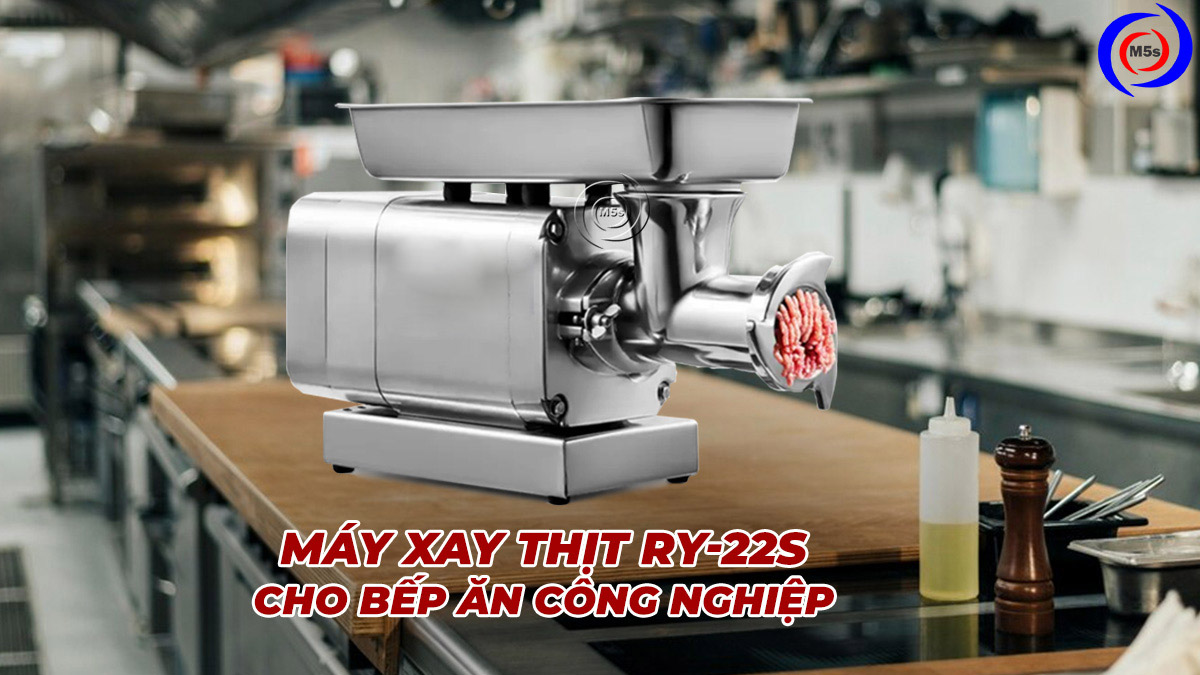Máy xay thịt cá công nghiệp cho nhà ăn RY-22S Máy xay thịt cá công nghiệp cho nhà ăn RY-22S