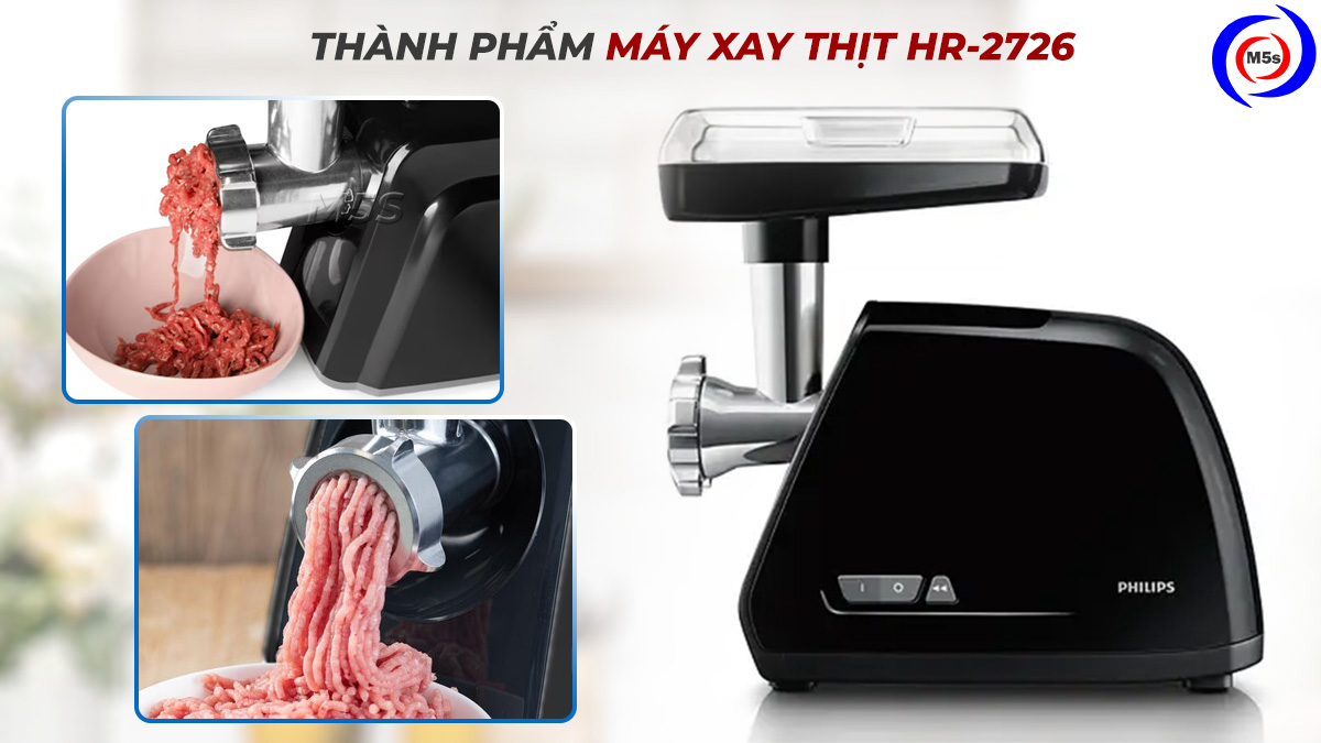 Thành phẩm máy xay thịt HR-2726 Thành phẩm máy xay thịt HR-2726